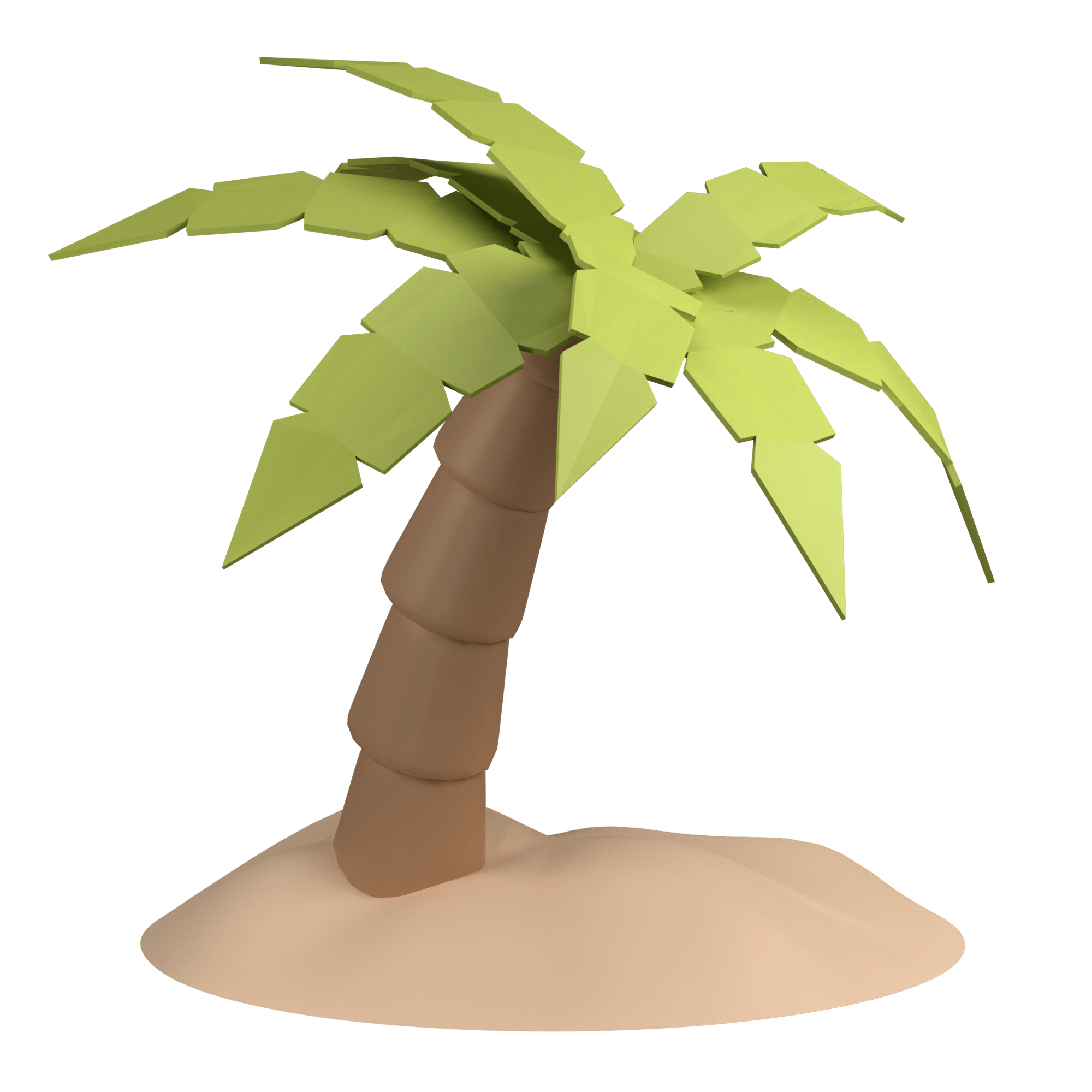 Palm tree 3D Illustration by Zulfa Mahendra from Iconscout